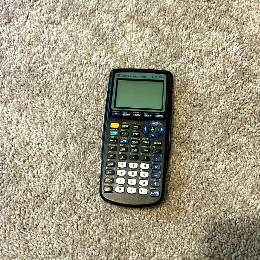 TI 83 Plus Calculator